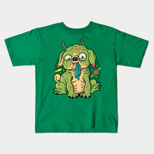 Ugly Pugly Kids T-Shirt by JenniferSmith